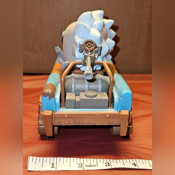 Funko Pops TV Collectible 2016 Rick & Morty Mad Max Rick Approx 7"×4" E.U.C. - Picture 4 of 9